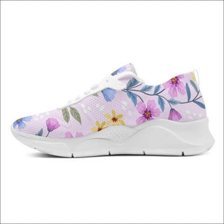 Floral-printed, lightweight and stylish women's training shoes from K-AROLE. Features supportive and comfortable design for an active lifestyle.