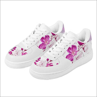 K-AROLE™️ Low Top Sneakers with Floral Design - sneaker