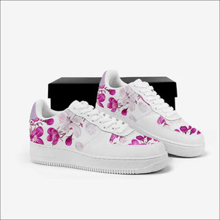 K-AROLE™️ Low Top Sneakers with Floral Design - sneaker