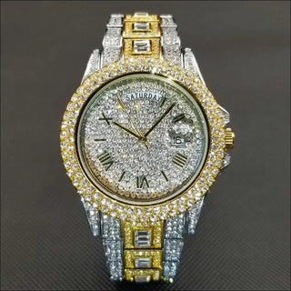 K-AROLE™️ Luxury Diamond Encrusted Men’s Timepiece