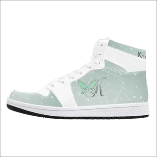 K-AROLE ’Mint Green’ High-Top Sneakers - Stylish