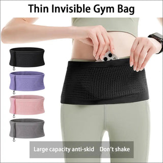 Multifunctional Knit Breathable Concealed Waist Bag