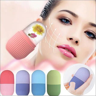 Silicone Ice Cube Tray Mold Face Beauty Lifting Tool