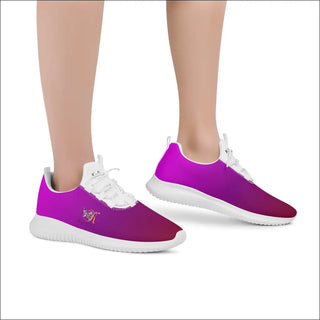 K-AROLE™️ Plush Running Sneakers - Vibrant Purple popcustoms