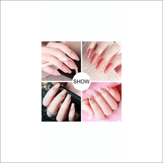 Elegant acrylic nail kit with diverse color options for fashionable nail art at K-AROLE.