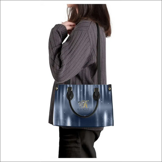 K-AROLE™️ Premium Leather Tote Bag - Elegant Blue