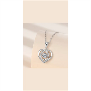 K-AROLE™️ Sparkling Heart Pendant Necklace - Alluring