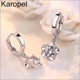 Karopel 925 Sterling Silver Earrings Jewelry High Quality