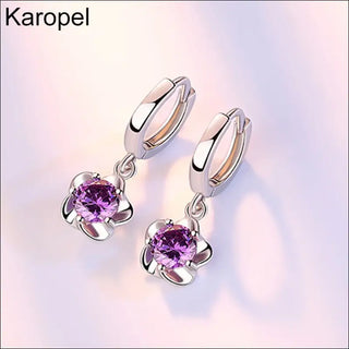 Karopel 925 Sterling Silver Earrings Jewelry High Quality