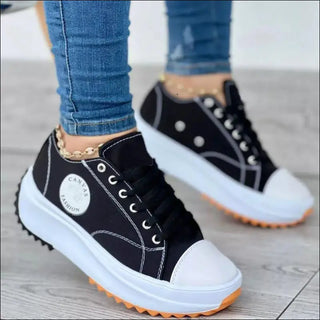 K-AROLE™️ Stylish Leather Platform Sneakers for Women