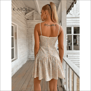 K - AROLE™️ Chic Summer Dress with Adjustable Straps - K - AROLE