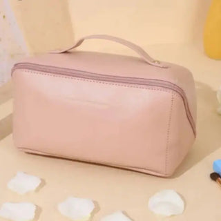 K-AROLE™️ Travel Cosmetic Bag - Pink 1 layer