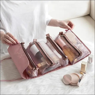 K-AROLE™️ Trendy Transparent Makeup Organizer Travel