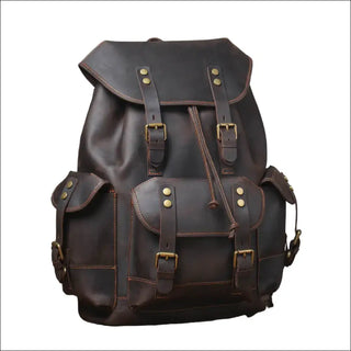 K-AROLE™️ Vintage-Inspired Leather Backpack for Stylish