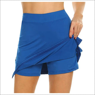 K-AROLE™️™️- Workout Pleated Skorts - blue - dress