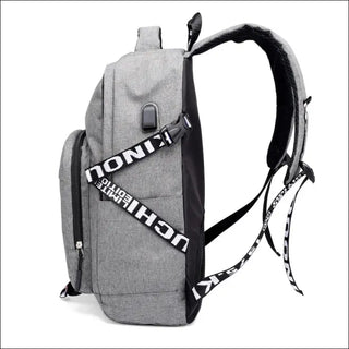 Laptop Backpack USB Charge Backpacks - bags