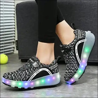 LED RollerSkateShoes-Wheels Roller Skates Shoes K-AROLE