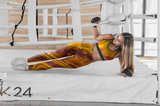 KAROLE®️ Vibrant Metallic Leggings - Elevate