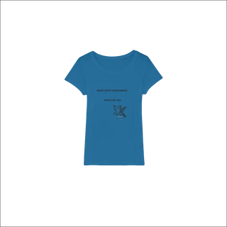 Minimalist Embroidered Crew Neck T-Shirt - K - AROLE