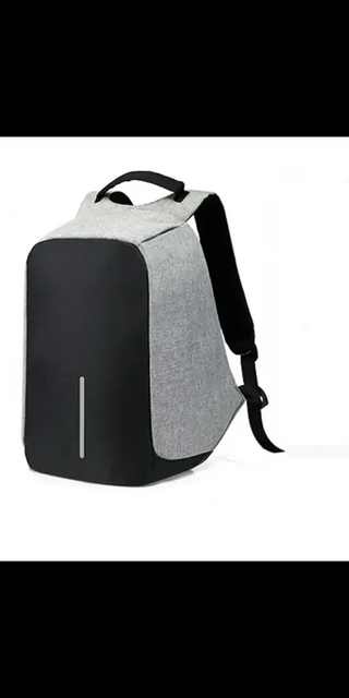 USB Charging Water-Resistant Backpack: Sleek, Versatile Bag