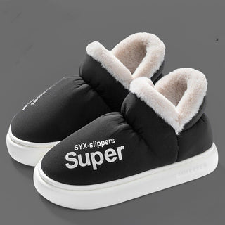 K - AROLE™️ Super Soft Fleece Lined Platform Slippers - K - AROLE