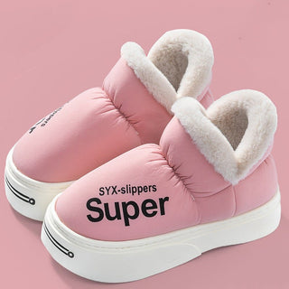 K - AROLE™️ Super Soft Fleece Lined Platform Slippers - K - AROLE