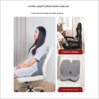 Non - Slip Memory Foam Seat Cushion Posture Correction Slow Rebound Hollow Out Design Prevent Hemorrhoids Give Birth Pain Relieve - K - AROLE