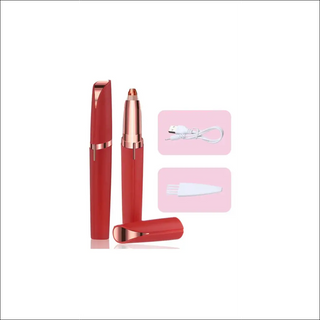 Portable electric eyebrow trimmer with precision shaping and hair removal features, ideal for easy at-home grooming.