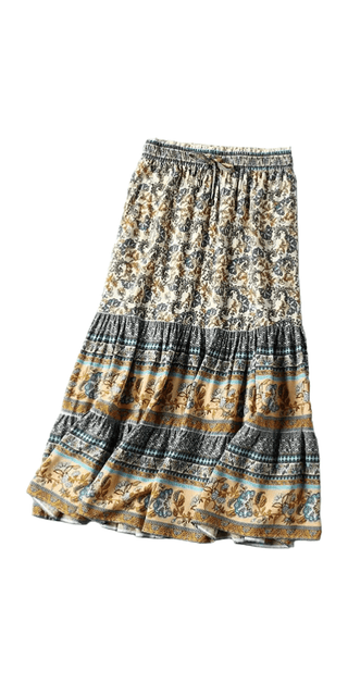 Printed Bohemian Skirt