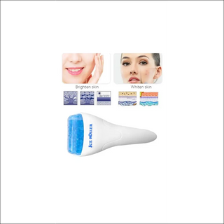 Reusable facial roller cooling ice massager - soothing beauty tool for brighter, smoother skin