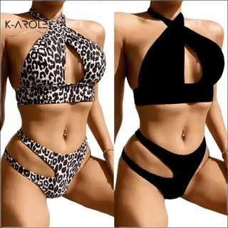 K - AROLE™️ Stylish Leopard Print Bikini - K - AROLE