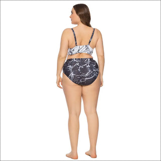 Plus size one-piece swimsuits