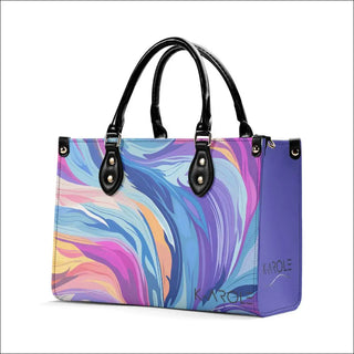 Stylish K-AROLE™️ Multicolor Wave Tote Handbag