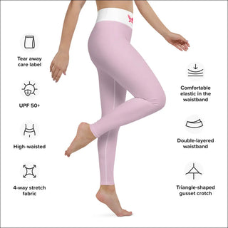 Stylish Lavender Activewear Leggings for Women - XS