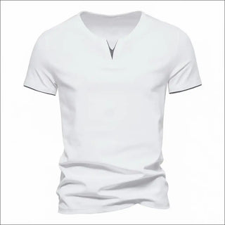 Stylish Men’s Short Sleeve V-Neck T-Shirt by K-AROLE