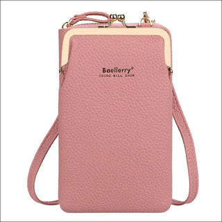 Stylish Mobile Phone Crossbody Wallet - Hands- Versatile