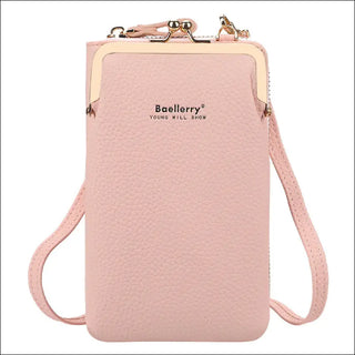 Stylish Mobile Phone Crossbody Wallet - Hands- Versatile