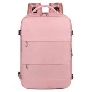 Stylish Multi-Compartment Backpack: Perfect for Travel Work