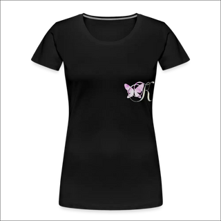 Stylish Organic Women’s Premium Pink T-Shirt - black / S