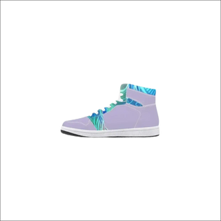 Stylish Pastel High-Top Sneakers - K-AROLE - sneakers