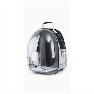 Stylish Pet Carrier Backpack - Breathable Transparent