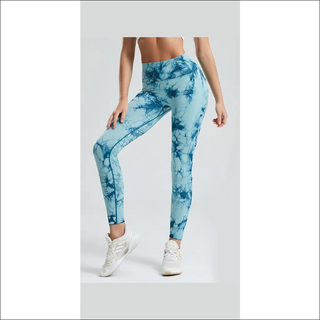 Stylish Tie-Dye Workout Leggings for Women