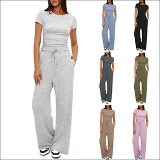 Trendy Casual Solid Color Jumpsuit For Women - K-AROLE