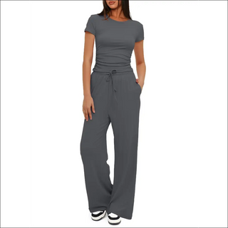 Trendy Casual Solid Color Jumpsuit For Women - K-AROLE