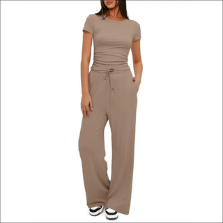 Trendy Casual Solid Color Jumpsuit For Women - K-AROLE