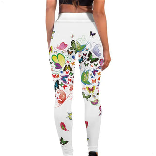 Vibrant Floral K-AROLE Summer Leggings