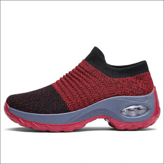 Women Orthopedic Sneakers Shoes Breathable Height-increasing Slip-on Female Sock Women&#39;s Sports Shoes Bottom Platform Footwear K-AROLE