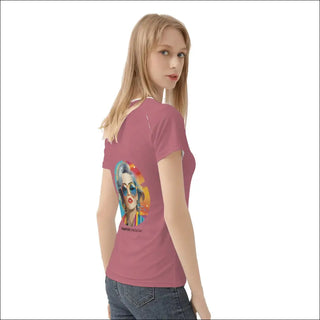 Womens All-Over Print T shirt - K-AROLE