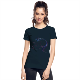 Women’s Premium Organic T-Shirt - deep navy