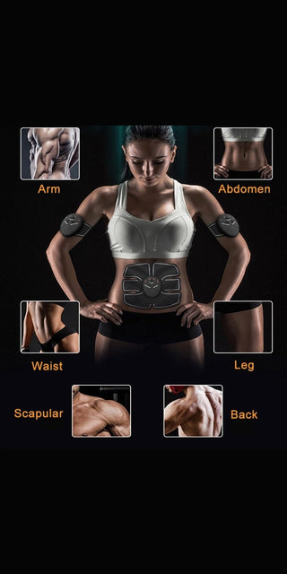 Abdominal Muscle Stimulator EMS Massager Buttocks Hip Trainer Electrostimulation Machine Home Gym Muscle Toner Body Slimming